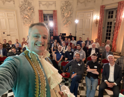 Selfie met alle BNIX event deelnemers